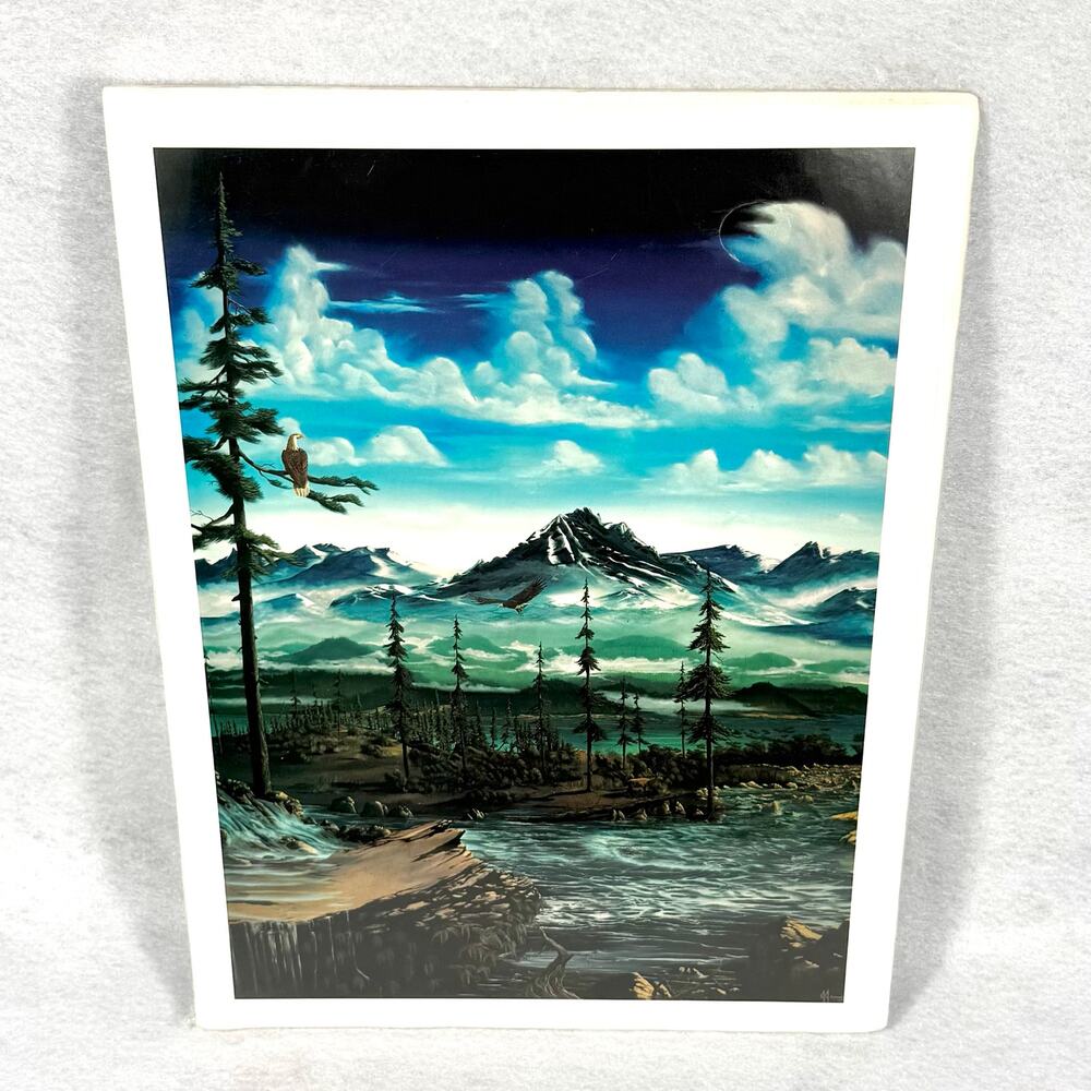 Art Print Mt Hood Scenic Picture 13 x 10 Collectible Home Decor
